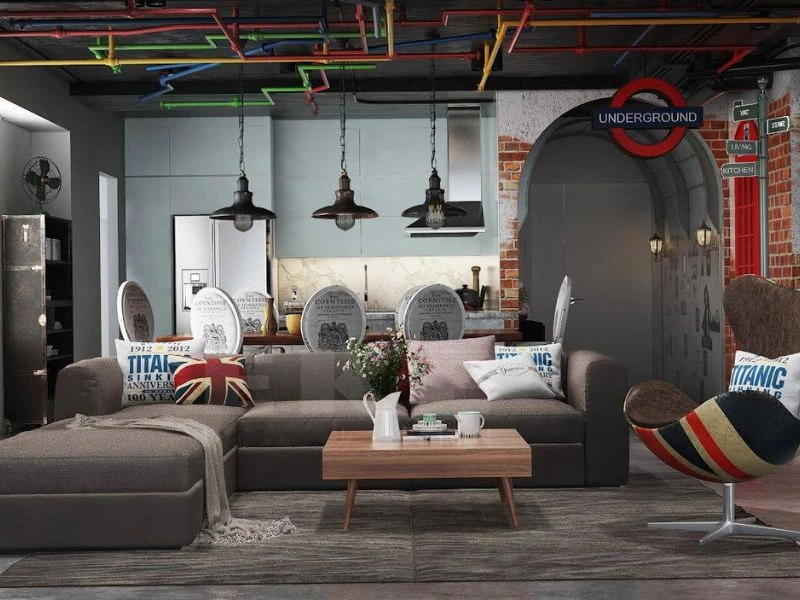 Phong cách Retro hiện đại