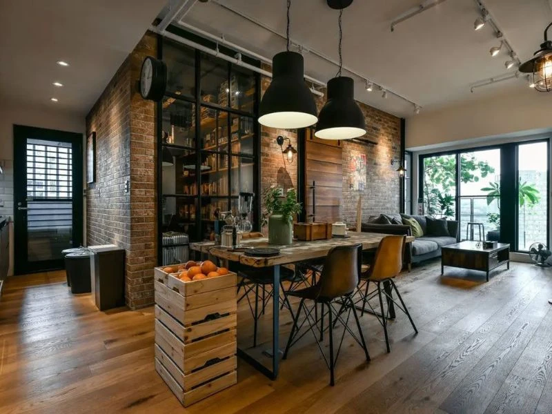 Phong cách Industrial - Công nghiệp