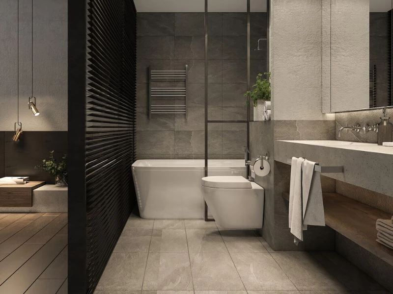 Thi công nội thất phòng tắm và vệ sinh