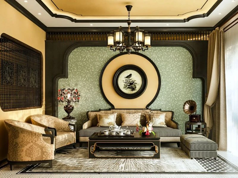 Thi công nội thất Indochine và Á Đông