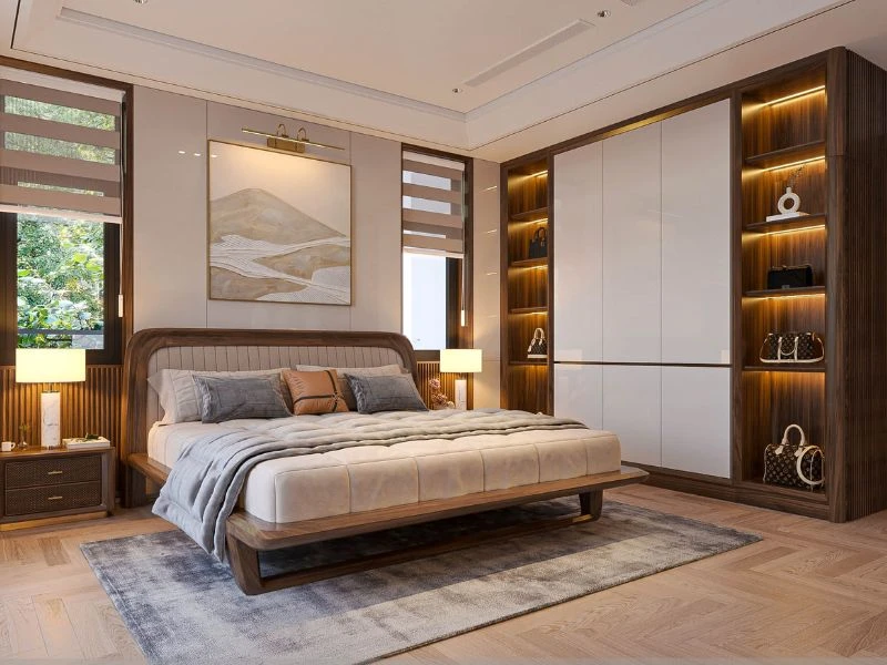 Thiết kế nội thất phòng ngủ của Nội thất Vũ Gia