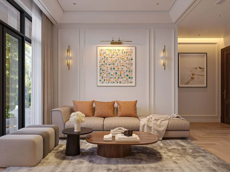 Thiết kế nội thất phòng sinh hoạt chung của Nội thất Vũ Gia