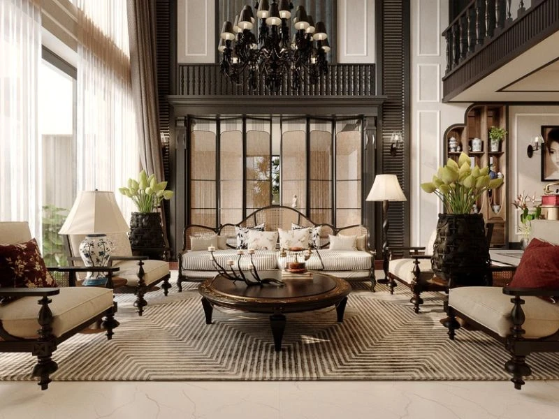 Mẫu biệt thự theo phong cách Indochine