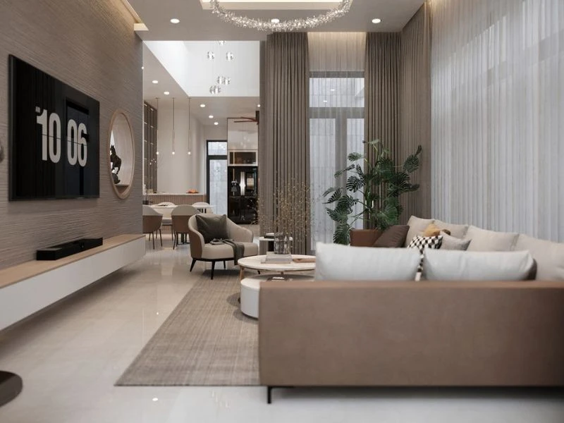 Biệt thự phố - Giải pháp thiết kế thông minh cho mặt bằng hẹp