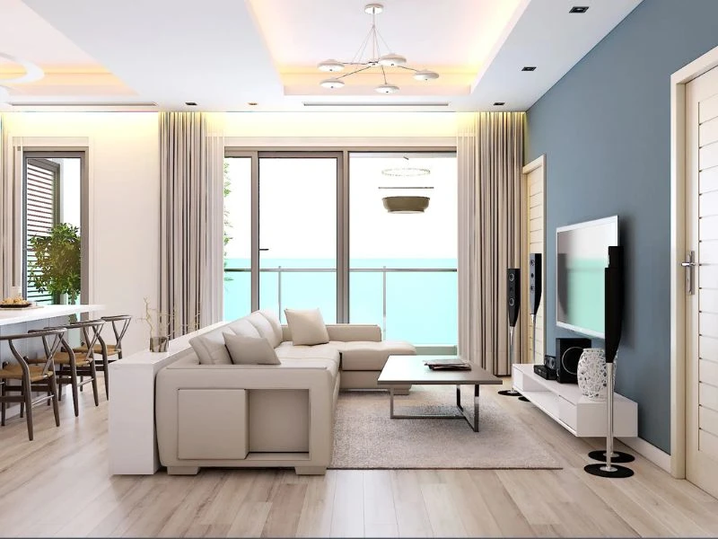 Thiết kế nội thất chung cư 50m² - 1 phòng ngủ