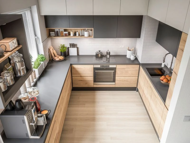 Thiết kế nội thất chung cư khu vực Phòng bếp