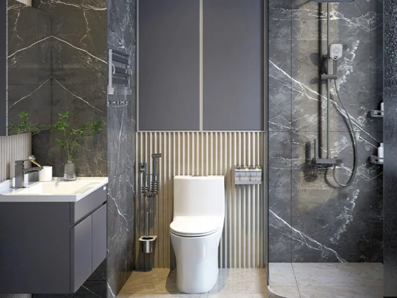 Thiết kế nội thất chung cư khu vực Phòng tắm