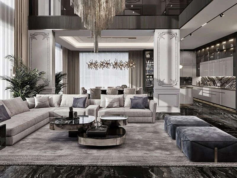 Thiết kế nội thất biệt thự