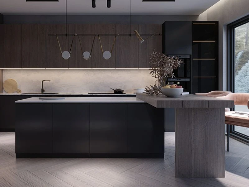 Sử dụng tone màu tối sang trọng