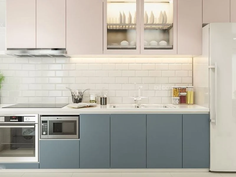 Sắp xếp dụng cụ nấu ăn ngăn nắp, gọn gàng