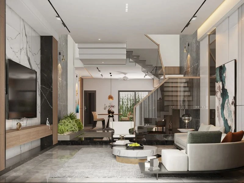 Kết hợp hài hoà giữa ánh sáng tự nhiên và nhân tạo