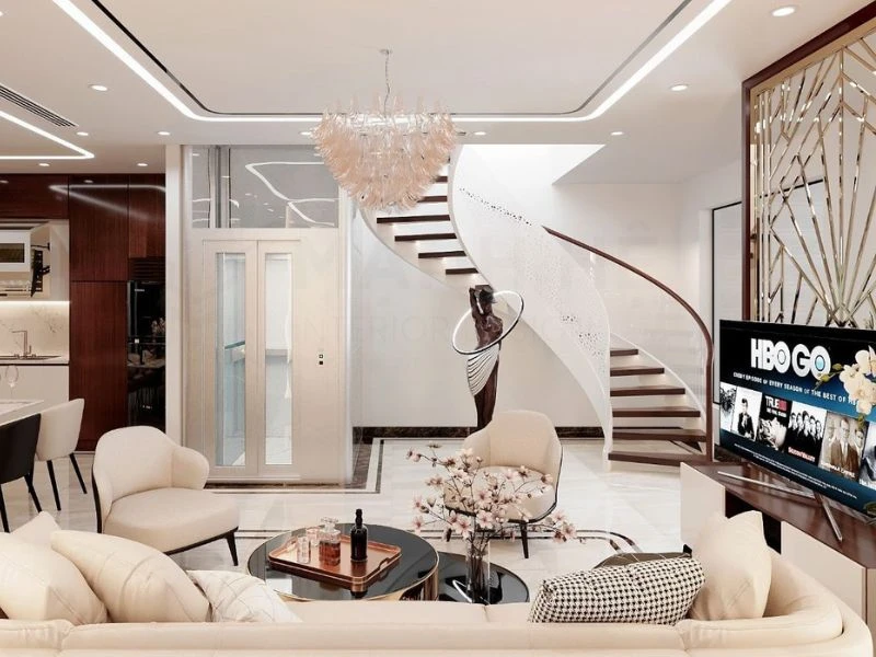 Xác định diện tích phòng khách trước khi chọn sofa hiện đại