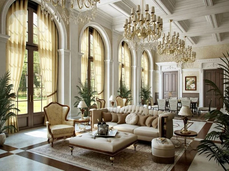 Mẫu thiết kế biệt thự tân cổ điển theo kiểu Pháp