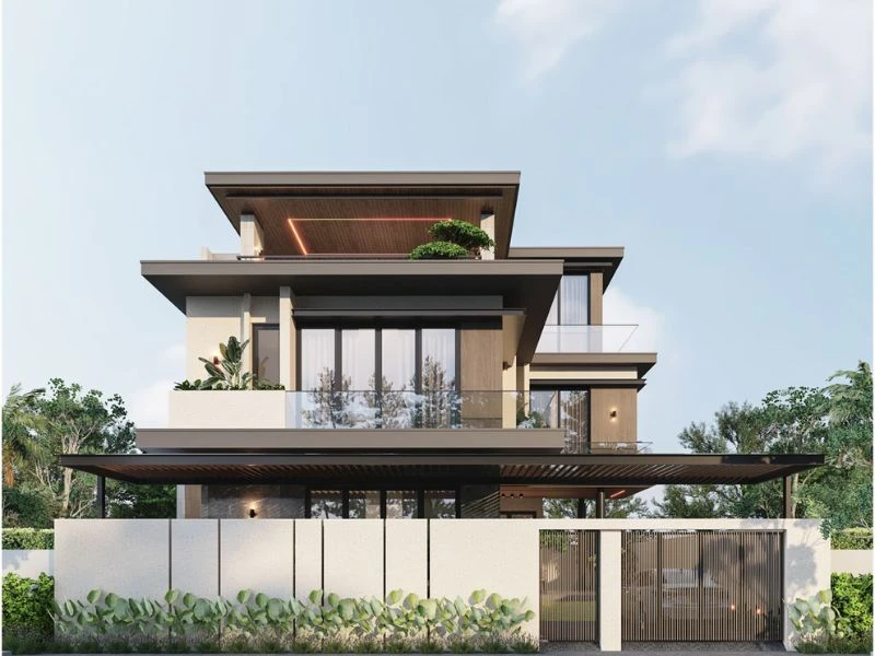 Đảm bảo các yếu tố phong thuỷ khi thiết kế khi thiết kế biệt thự tân cổ điển