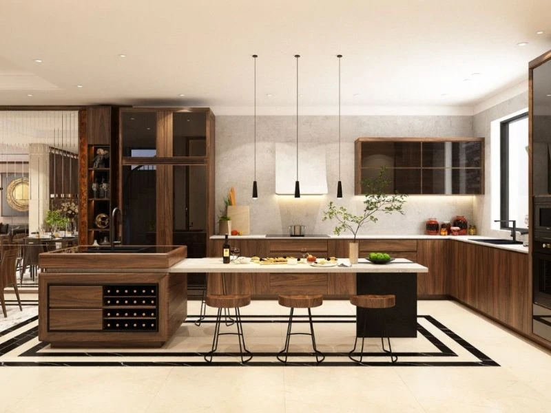 Mẫu đã được thi công tại Nội Thất Mộc Vũ Gia