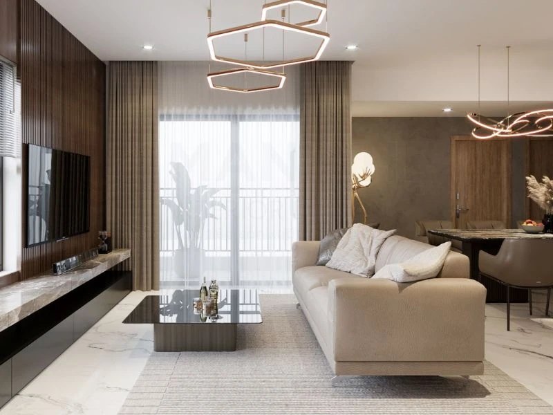 Thiết kế nội thất chung cư 80m2 siêu đẹp