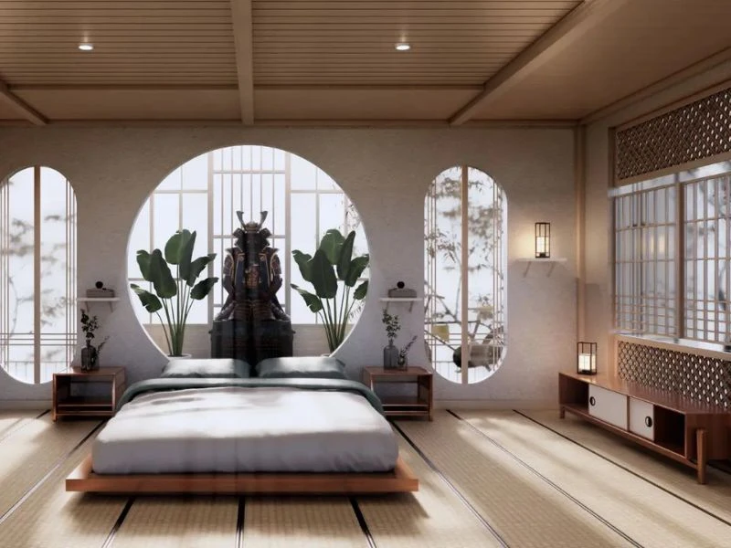 Thiết kế nội thất chung cư 80m2 phong cách Japandi từ Nội thất mộc Vũ Gia