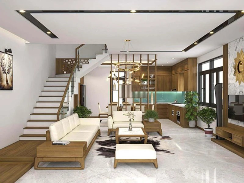 Thiết kế nội thất nhà liền kề bởi Nội thất mộc Vũ Gia