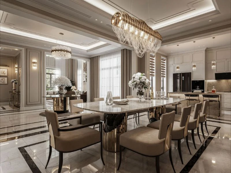 Thiết kế nội thất nhà liền kề khu đô thị Times City - Hà Nội