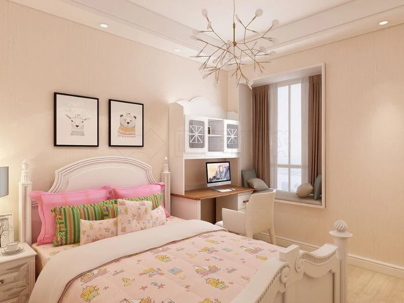 Trang trí phòng ngủ con gái dịu dàng, nữ tính