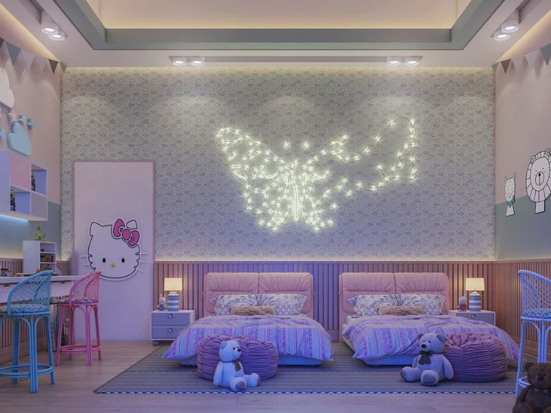 Trang trí phòng ngủ cho bé 13 tuổi