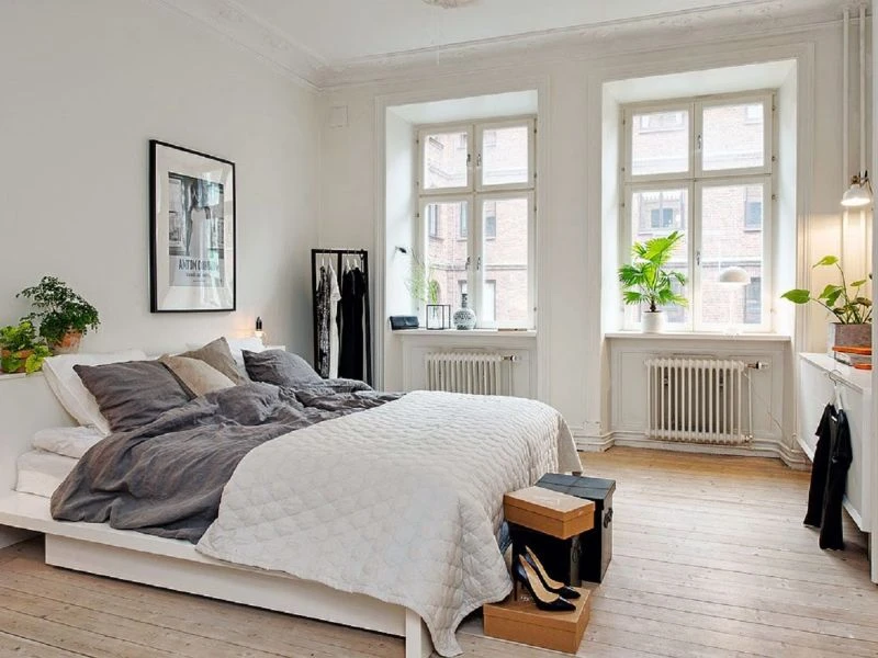 Decor theo phong cách tối giản Scandinavian kết hợp Hàn