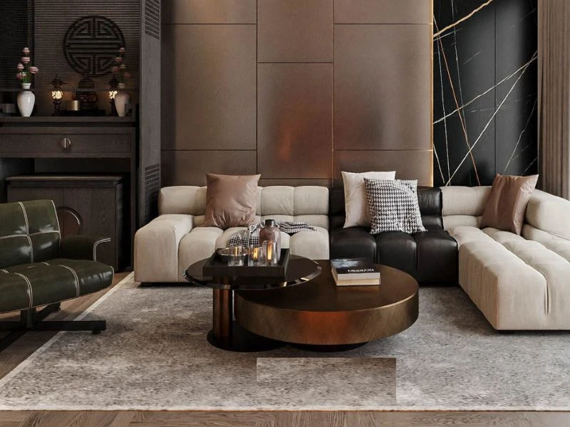 Sofa da tối ưu diện tích