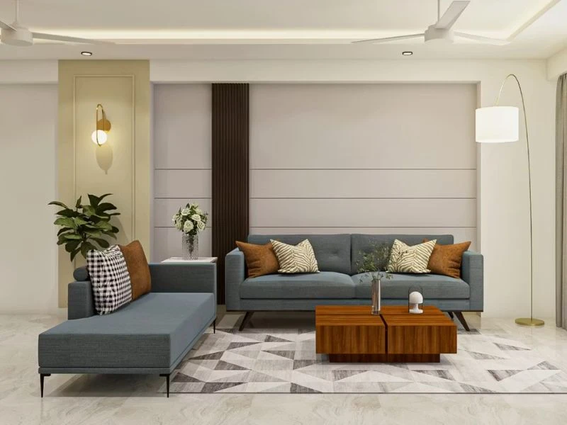 Sofa nỉ nhỏ gọn