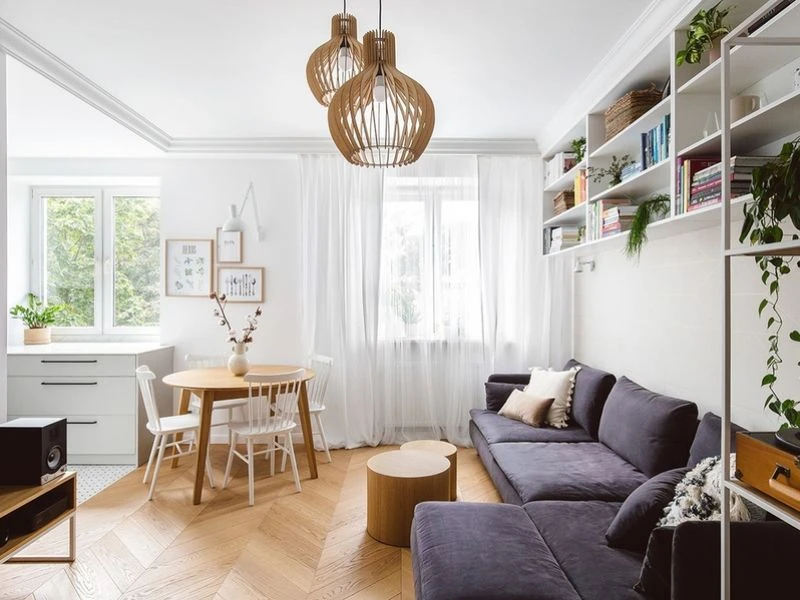 Thiết kế phòng khách theo phong cách Bắc Âu