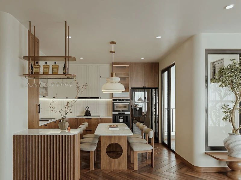 Phòng bếp phong cách thiết kế Địa Trung Hải