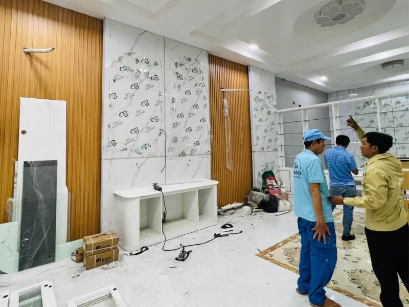 Thi công hoàn thiện nội thất