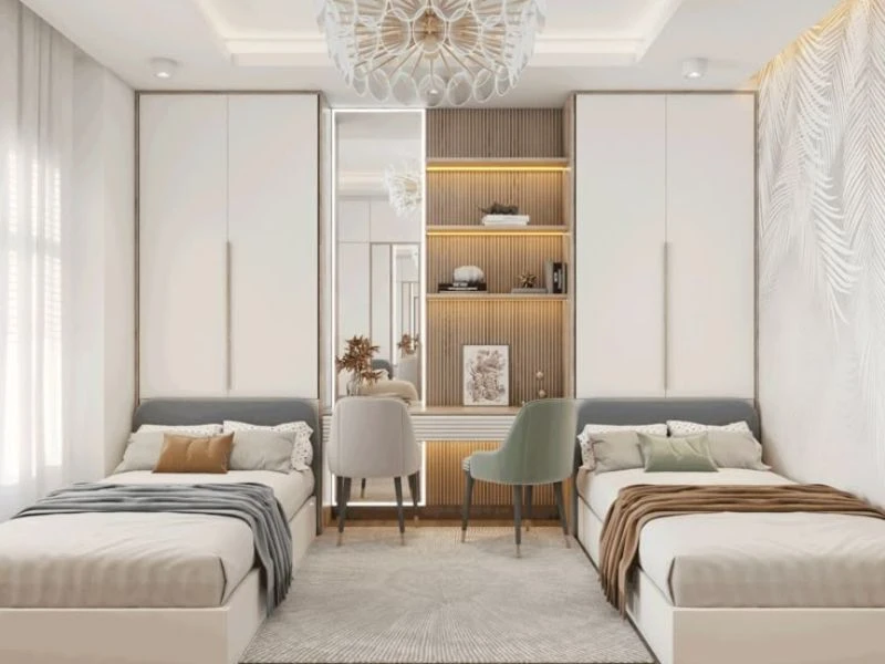 Tránh các điểm bất lợi trong bố cục phòng