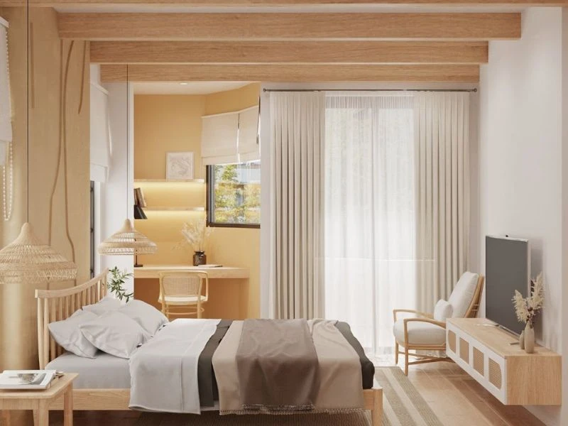 Kết hợp khu vực phụ trợ hợp lý