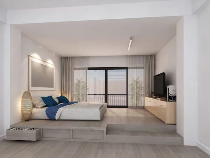 Bố trí phòng ngủ phù hợp thói quen sử dụng ban đêm