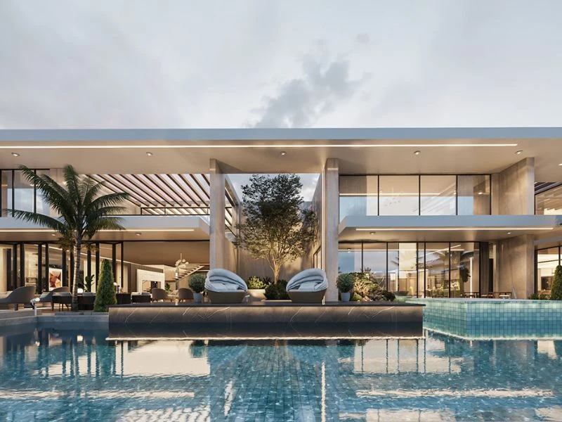 Công trình biệt thự phong cách Á Đông