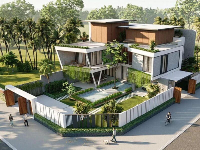 Biệt thự sân vườn