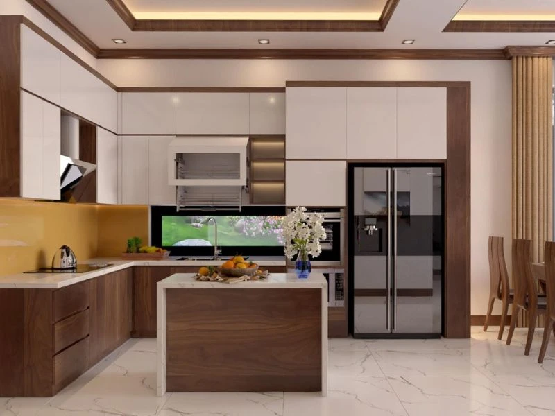 Phong cách nội thất phòng bếp Bắc Âu