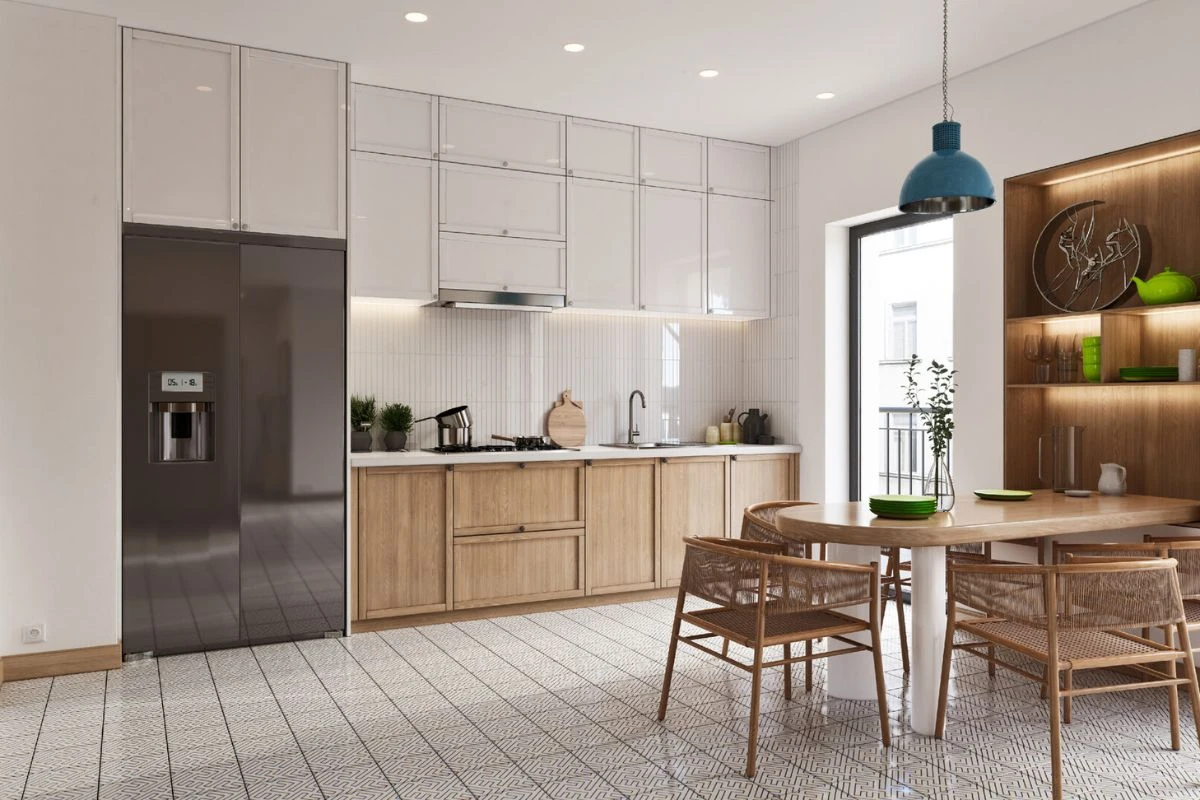 Tạo điểm nhấn bằng backsplash