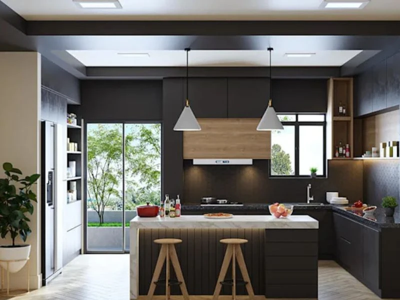 Dùng kính hoặc gương mở rộng không gian