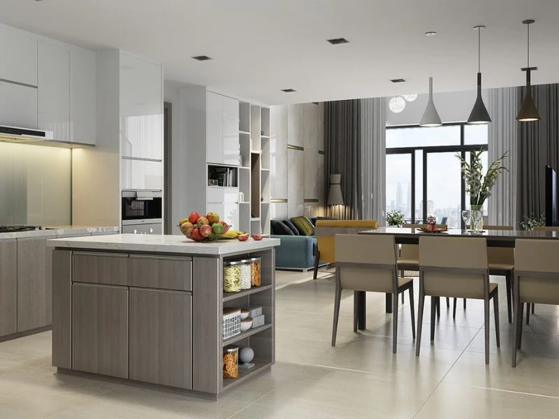 Xanh hóa nhà bếp