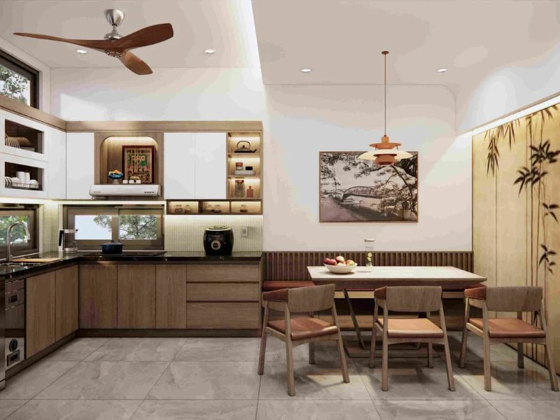 Ưu tiên hệ tủ bếp tối ưu lưu trữ