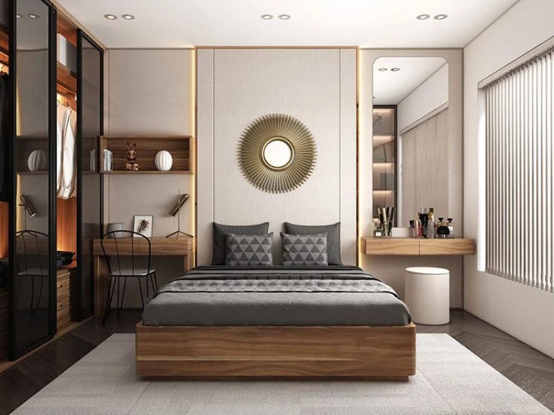 Phòng ngủ tối giản