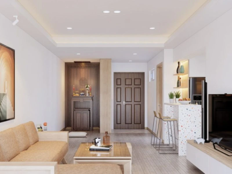 Ưu tiên nội thất thông minh và đa năng để tiết kiệm diện tích.