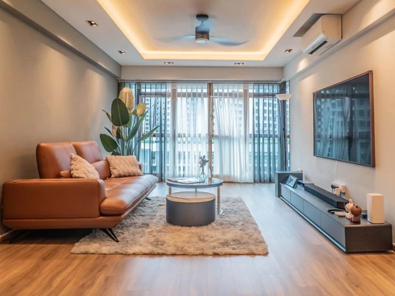 Thiết kế phòng khách chung cư tốt mang lại sự tiện nghi trong sinh hoạt