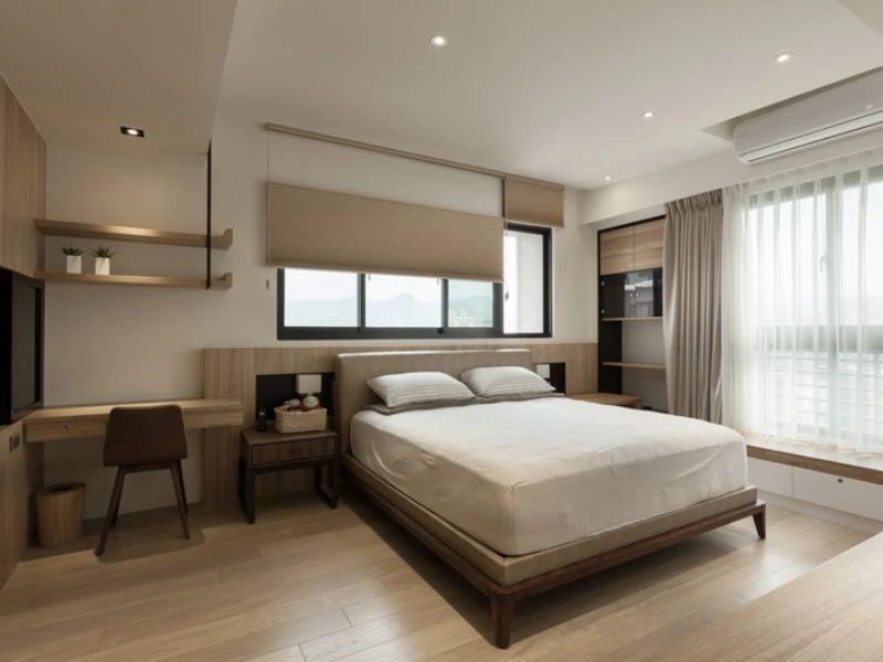 Phòng ngủ kích thước 12m2