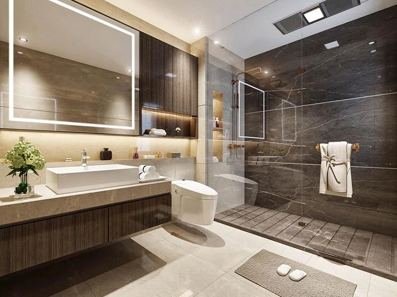 Sử dụng phản chiếu và vật liệu bóng