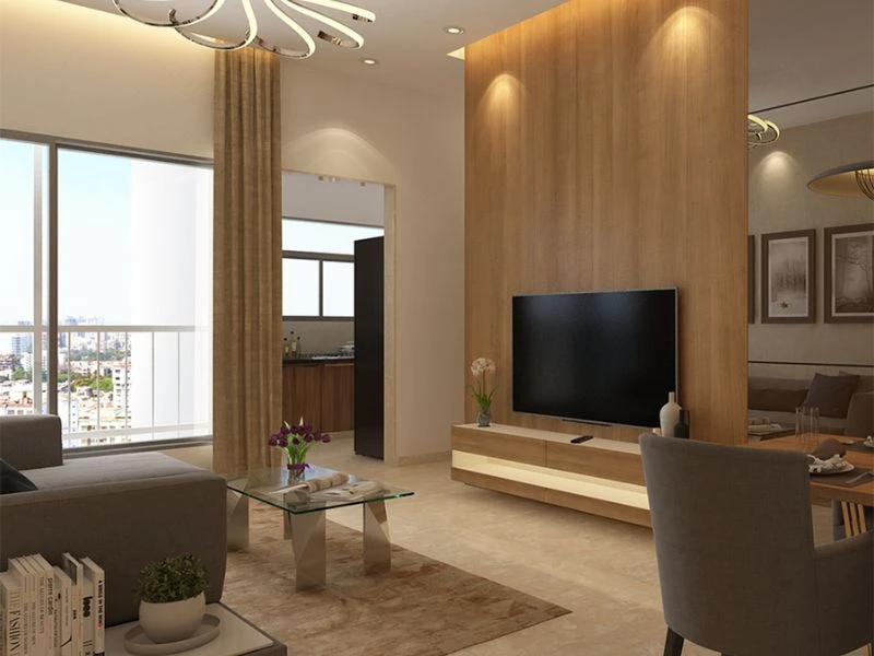 Phòng khách nhỏ dưới 15m²