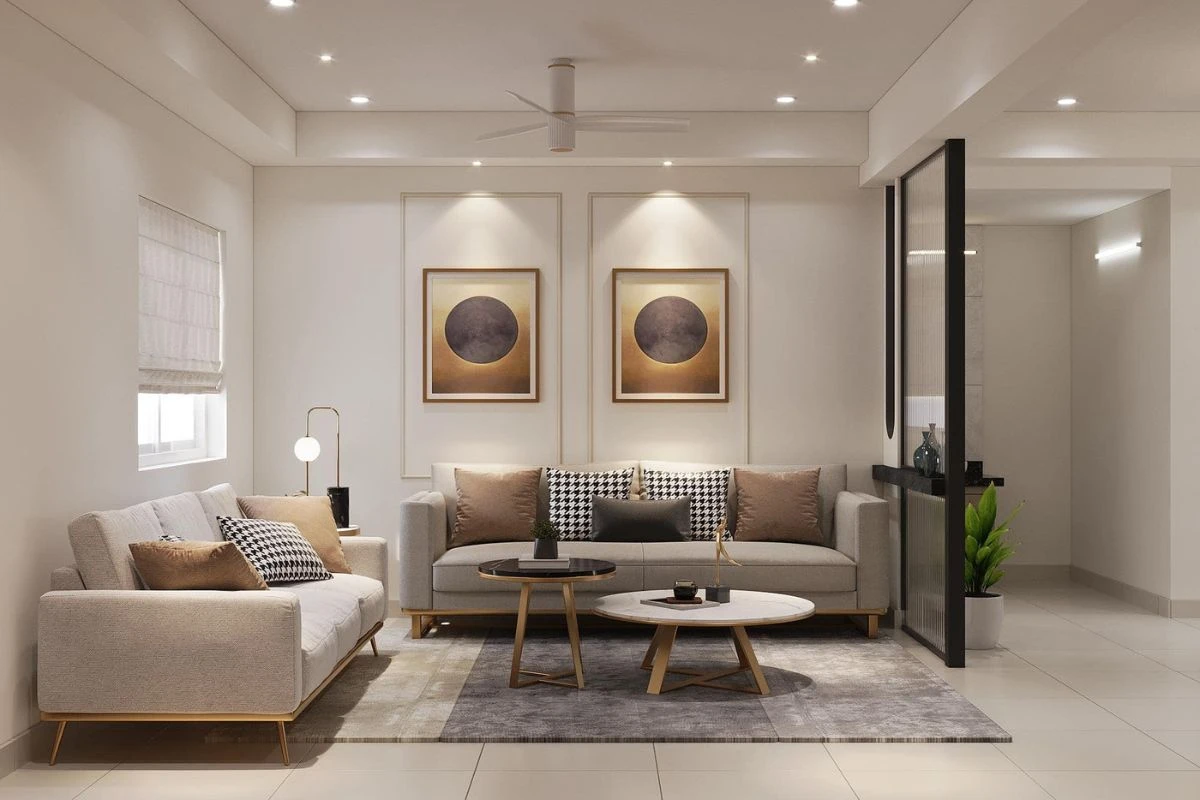 Khám phá mẹo trang trí phòng khách nhỏ cho gia đình, phối màu tinh tế, sắp xếp khoa học.
