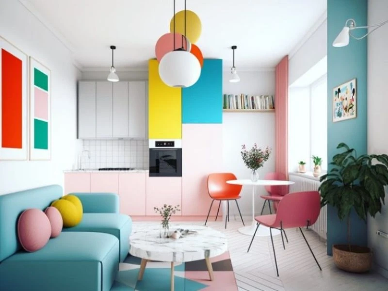 Mẫu thiết kế phòng bếp theo phong cách Bauhaus