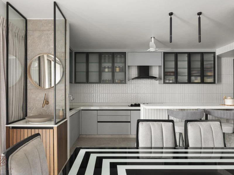 Mẫu thiết kế nhà phố phong cách Bauhaus